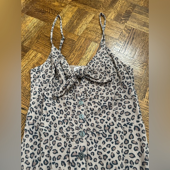 Abercrombie leopard straight dress - Picture 2 of 2